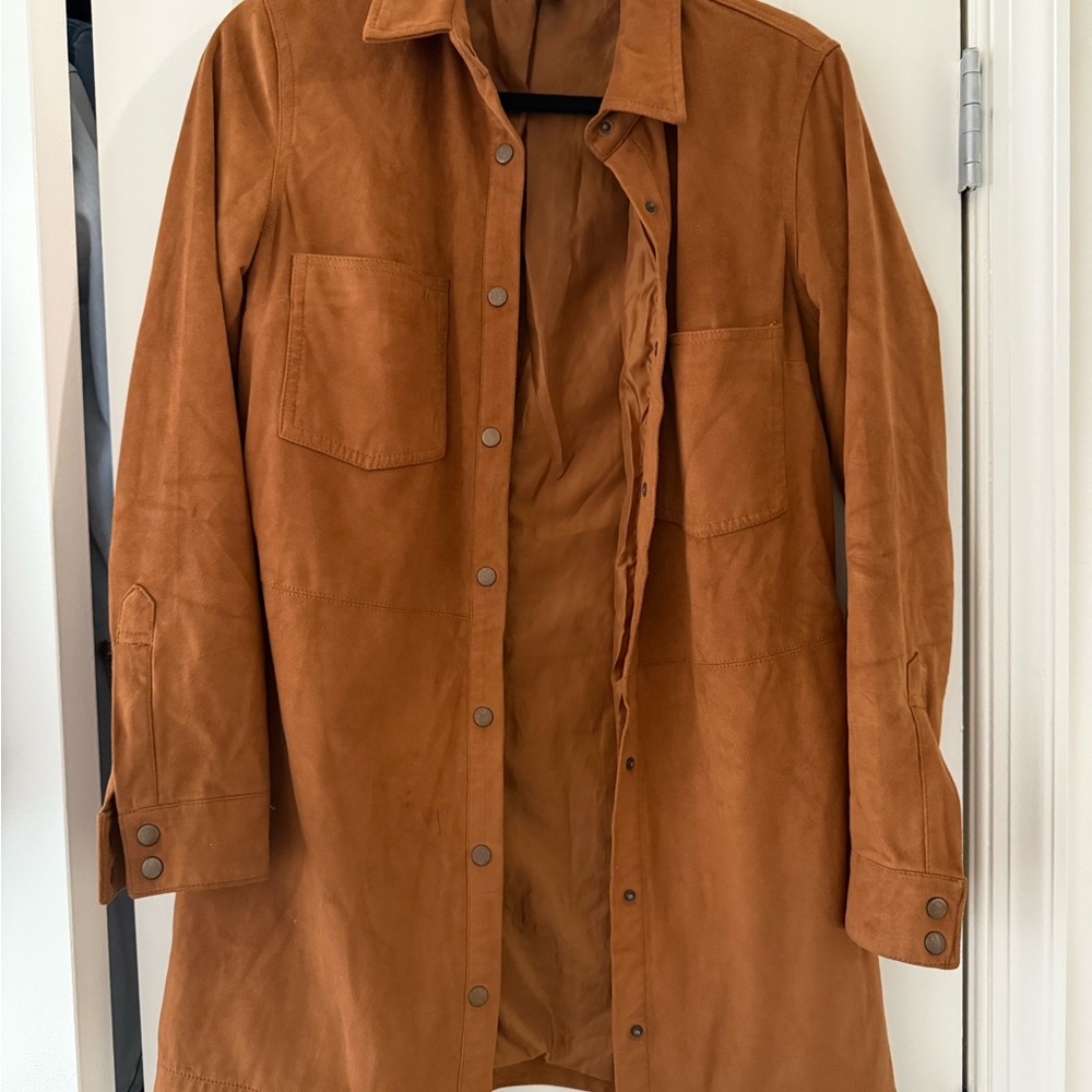 Forever 21 Tan Trench Coat Classic Style